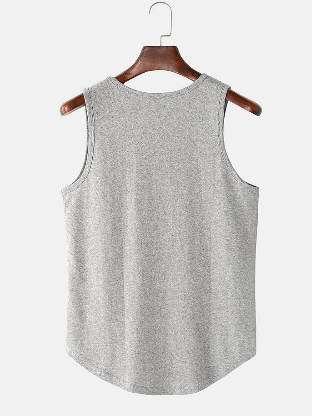 Einfarbige Ärmellose Lässige Tanktops Für Herren