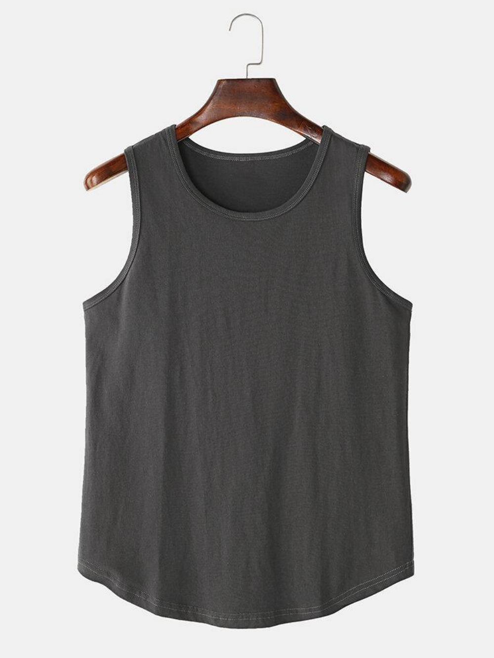 Einfarbige Ärmellose Lässige Tanktops Für Herren