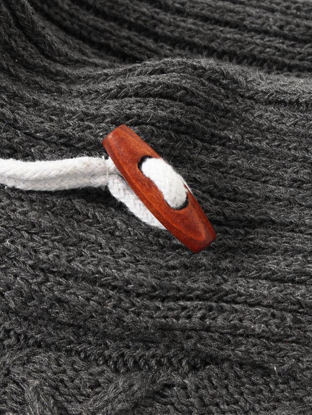 Warme Langarm-Strickpullover Mit Rollkragen Für Herren