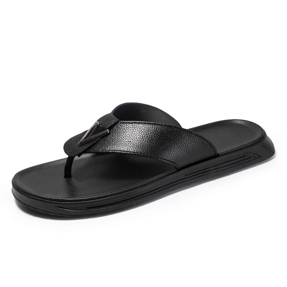 Atmungsaktive Rutschfeste Bequeme Clip-Flip-Flops Für Herren Lässige Strandpantoffeln