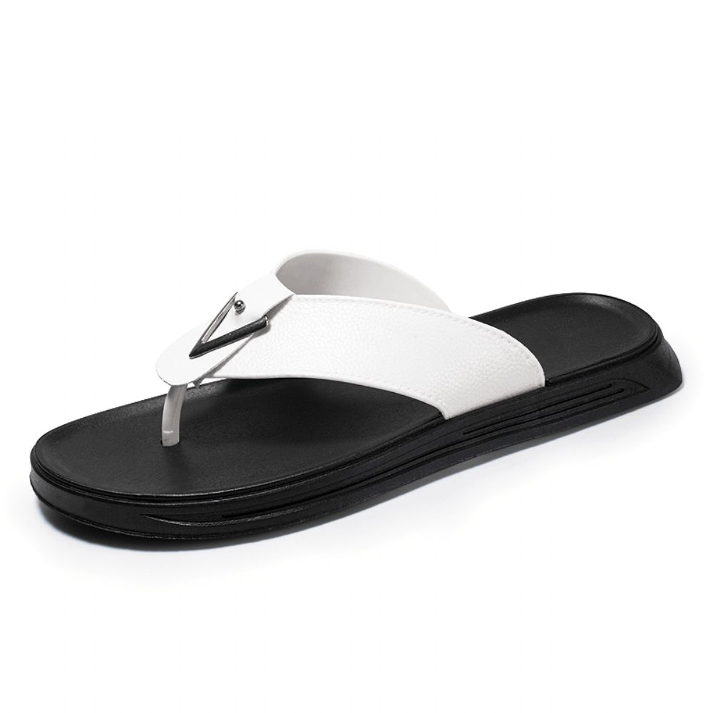 Atmungsaktive Rutschfeste Bequeme Clip-Flip-Flops Für Herren Lässige Strandpantoffeln