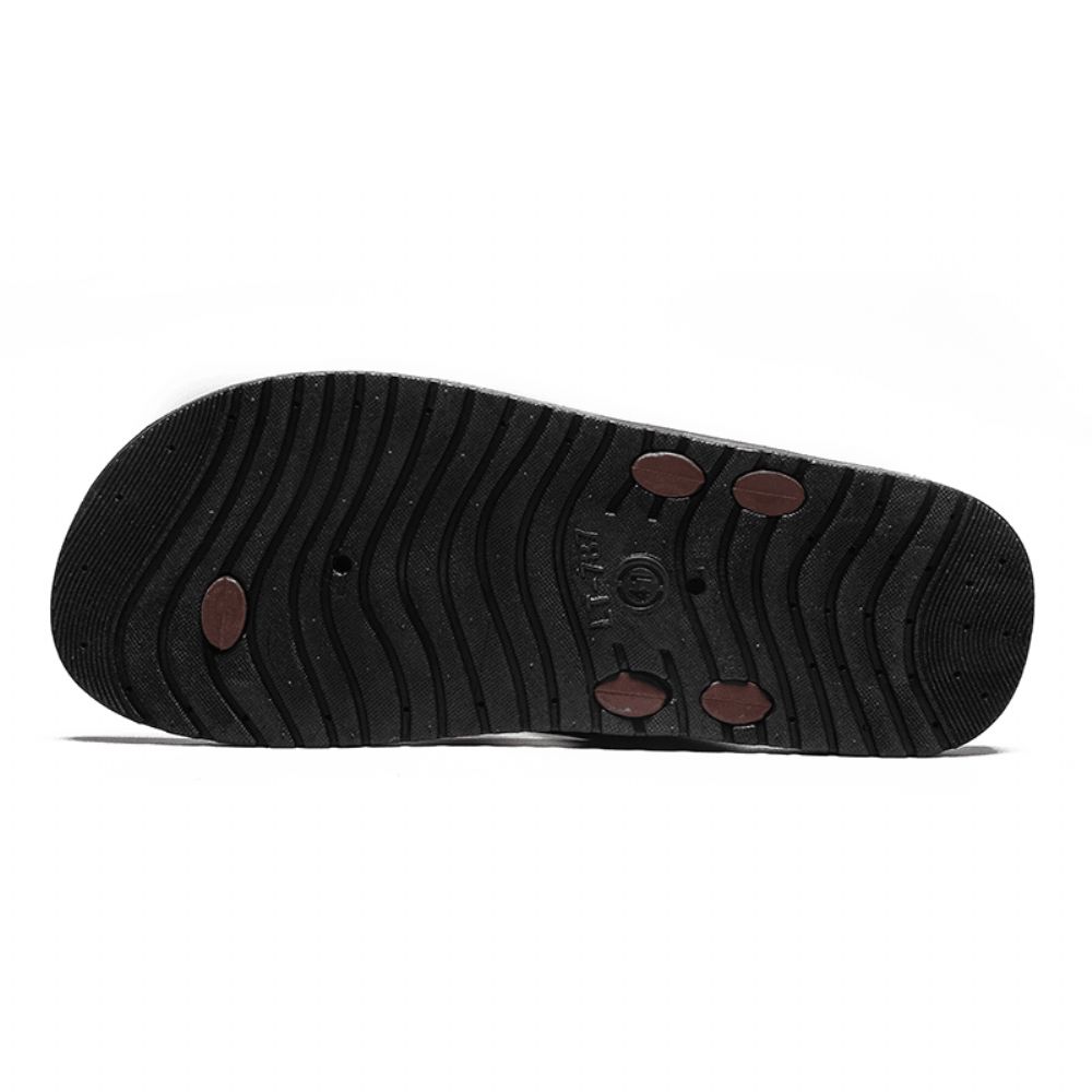 Herren Pu Hausschuhe Atmungsaktive Leichte Freizeit Strand Flip Flops