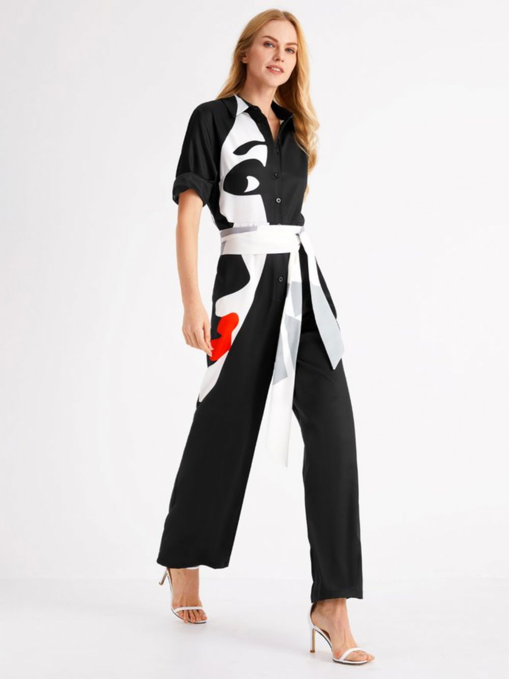 Statement-Jumpsuit Mit Normaler Passform