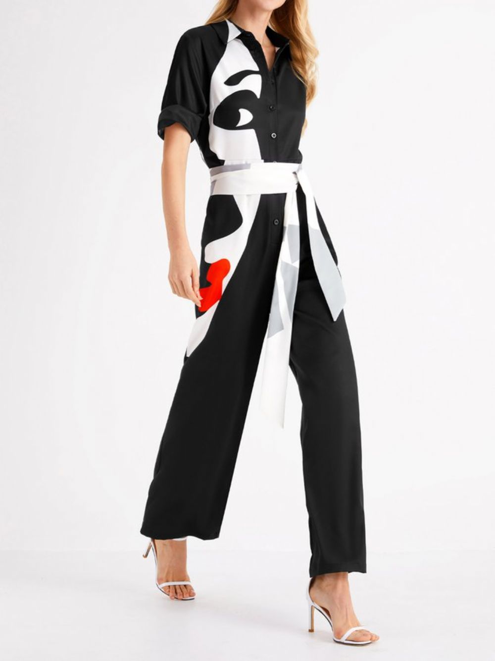 Statement-Jumpsuit Mit Normaler Passform