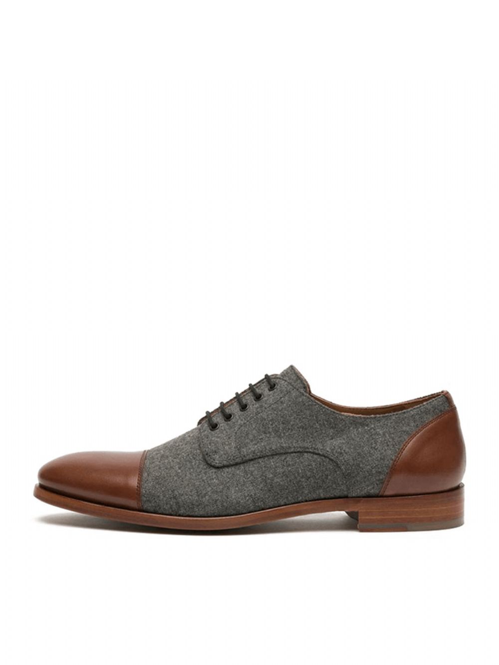 Herren Stilvolle Mützen Top Oxfords Schnürschuhe Für Formelle Kleidung