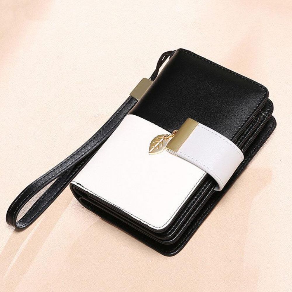 Frauen Echtes Leder Anti-Diebstahl Multi-Slots Bifold Wallet Purse Clutches Bag