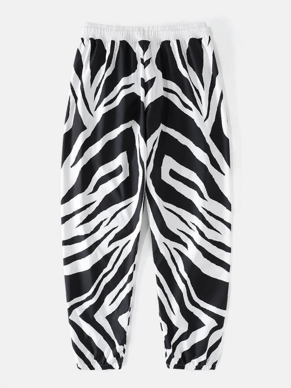 Herrenmode Animal Print Frawstring Casual Psnts