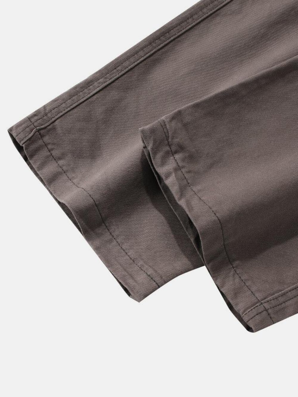 Lässige Cargohose Mit Mehreren Taschen Für Herren Aus 100 % Baumwolle