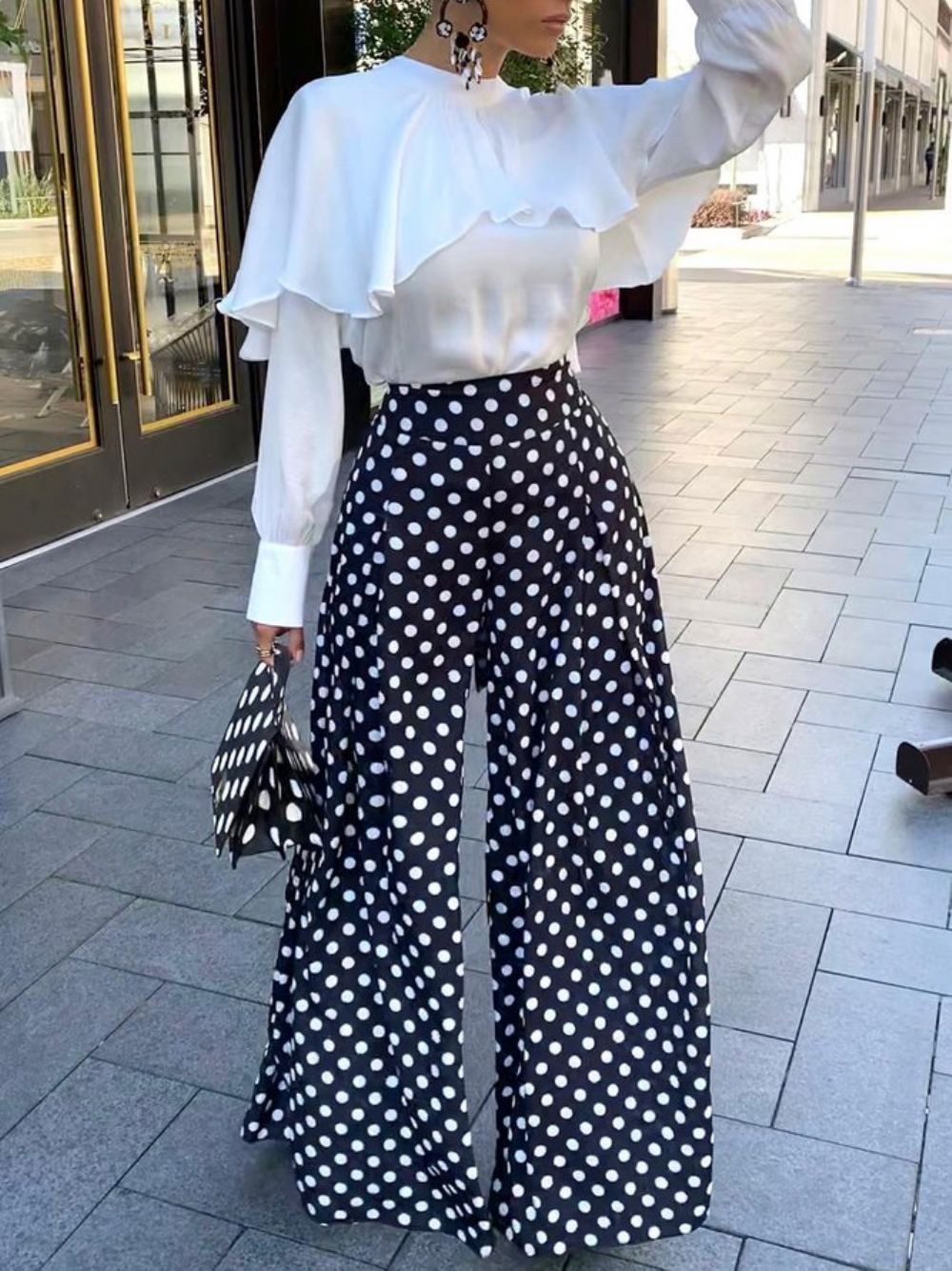 Urban Polka Dots Regular Fit Modehose