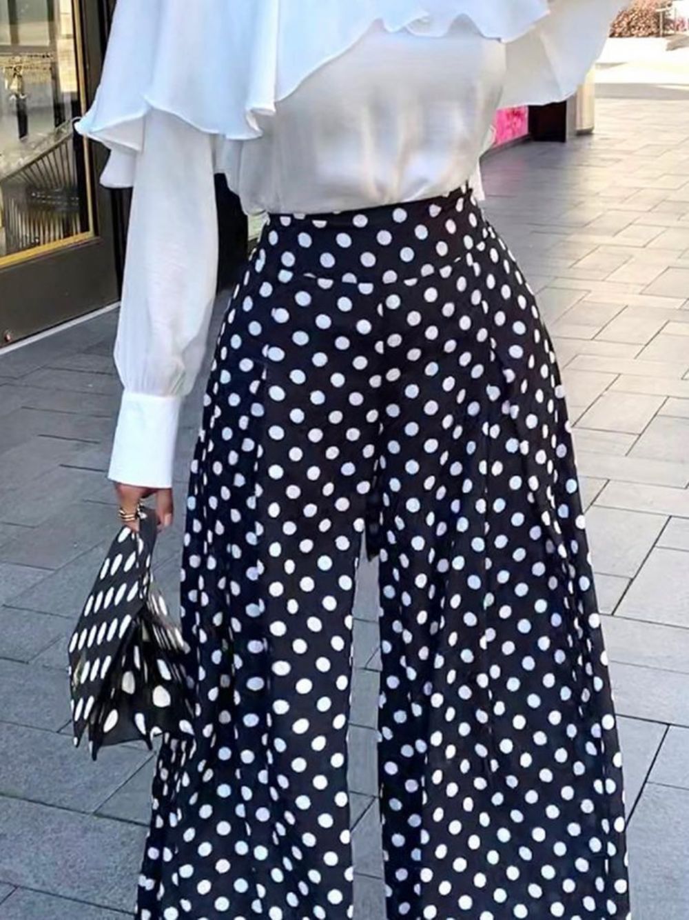 Urban Polka Dots Regular Fit Modehose