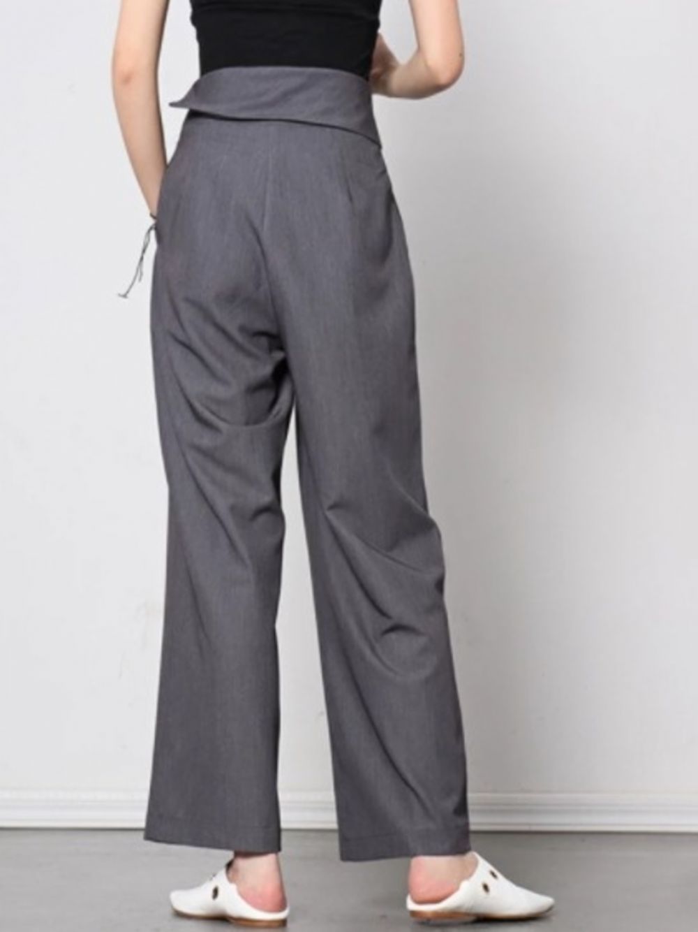 Work Casual Asymmetrische A-Linie All Season Daily Pants