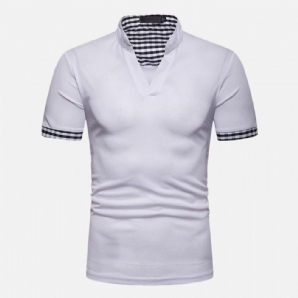 Herren-Golfshirts Mit V-Ausschnitt