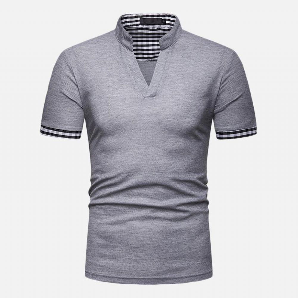 Herren-Golfshirts Mit V-Ausschnitt