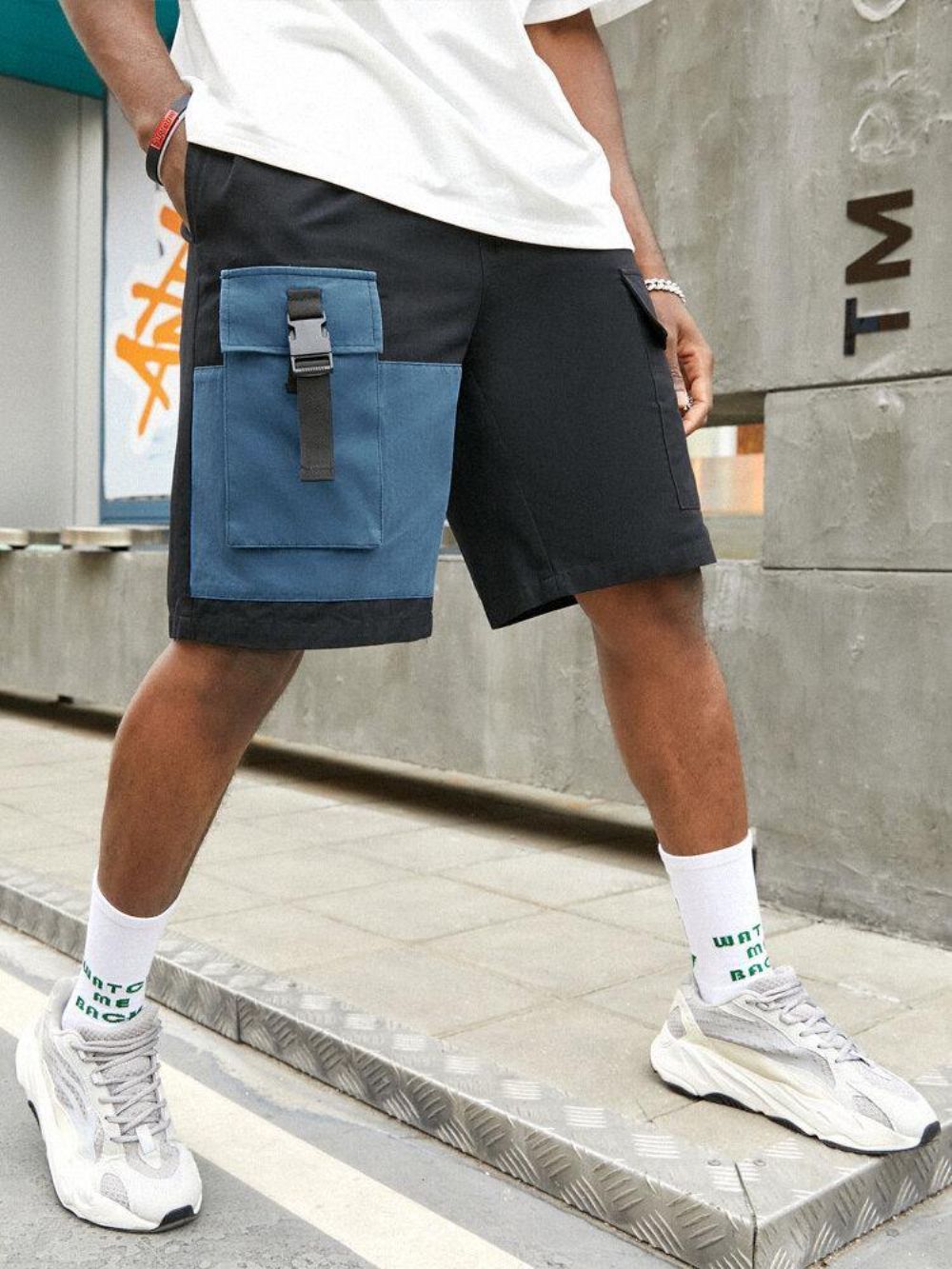 Lässige Cargo-Shorts Aus 100 % Baumwolle Mit Großen Taschen Für Herren