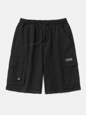 Lässige Cargo-Shorts Mit Kordelzug Für Herren