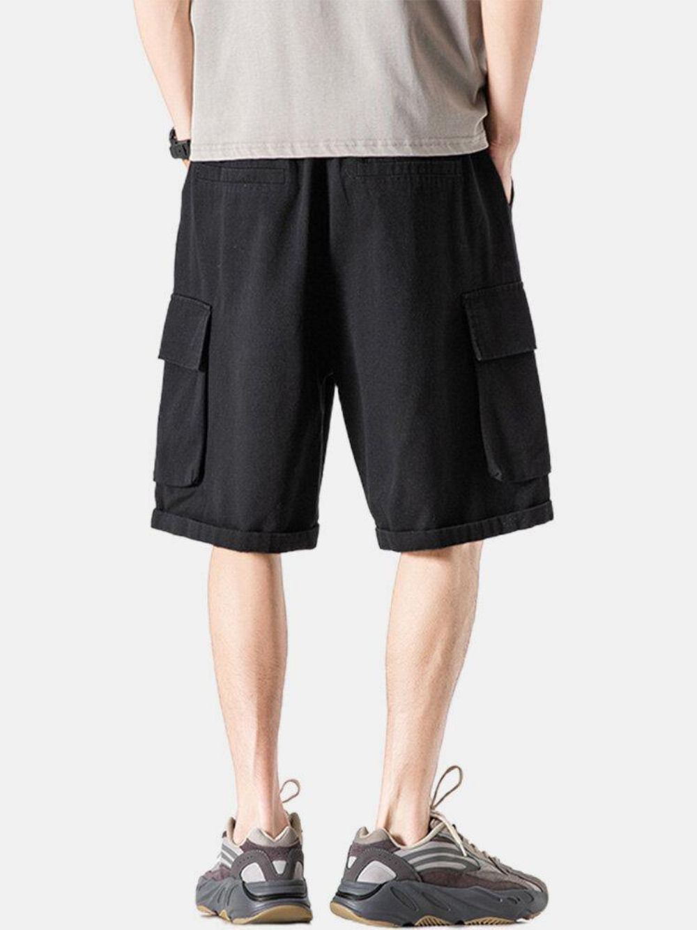 Lässige Cargo-Shorts Mit Kordelzug Für Herren