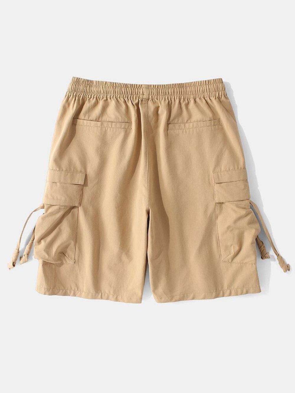 Lässige Herren-Cargo-Shorts Aus 100 % Baumwolle Mit Taschen