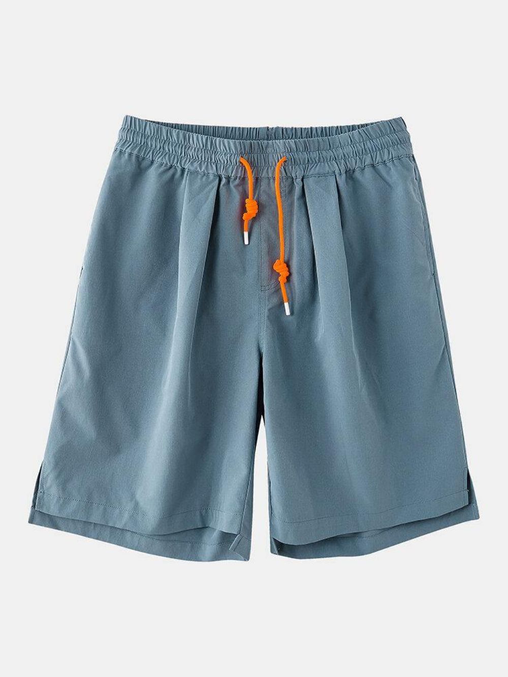 Lässige Herren-Shorts Mit Kordelzug Atmungsaktiv Elastischer Taille Bequeme Taschen-Shorts