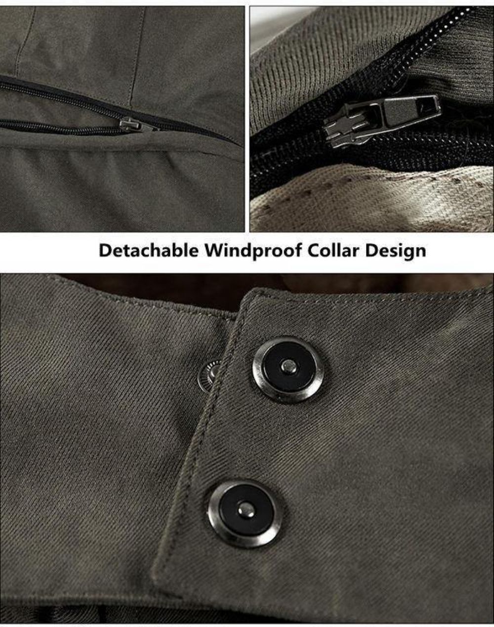 Warme Winddichte Wasserdichte Outdoor-Jacke Mit Kapuze