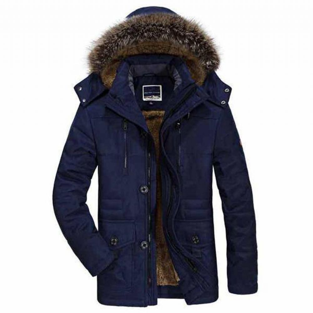 Warme Winddichte Wasserdichte Outdoor-Jacke Mit Kapuze