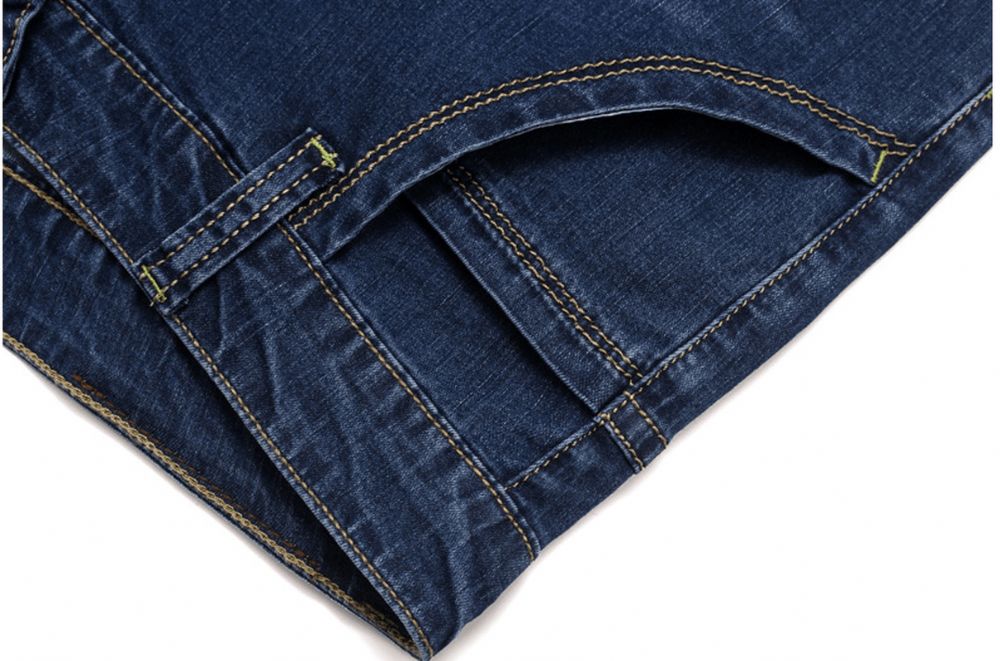 Hochelastische Jeans Herren Dünne Elastische Freizeit