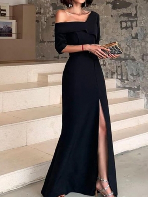 Regular Fit Elegantes Maxikleid Für Den Abend