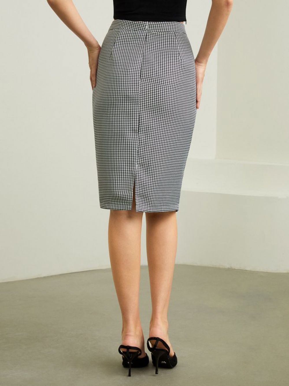 Regular Fit Urban Houndstooth Rock