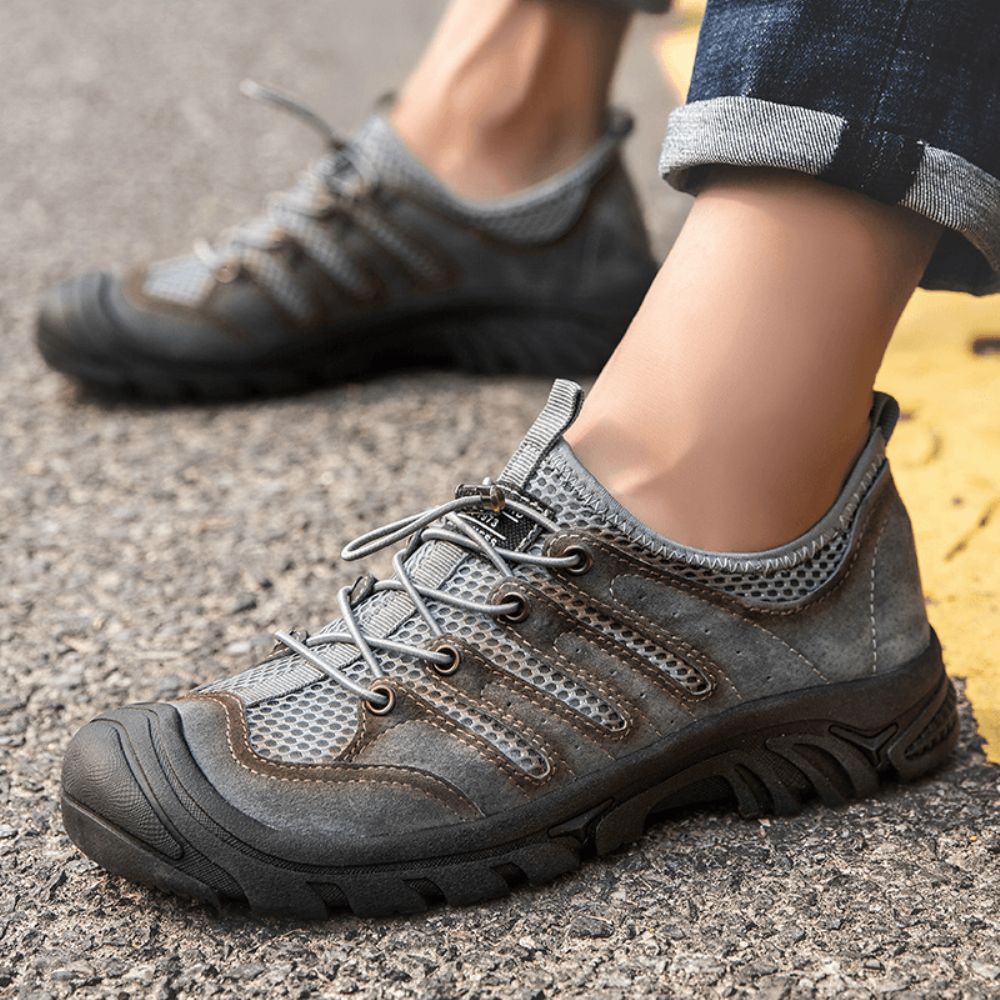 Atmungsaktive Rutschfeste Zehengeschützte Kletterschuhe Für Herren Aus Mikrofaser