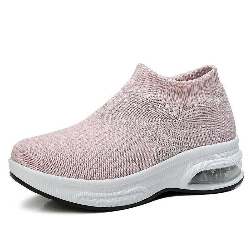 Damen Casual Knitted Sports Simplicity Bequeme Laufschuhe