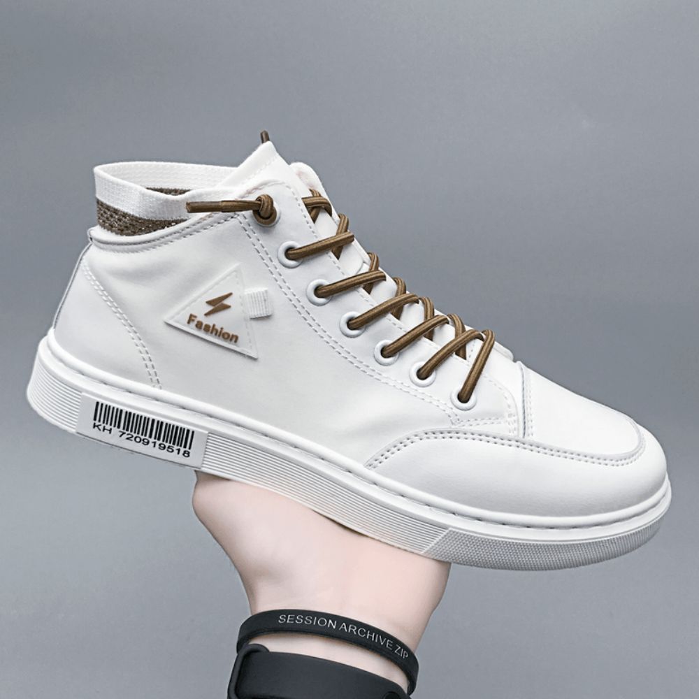 Herren Stilvolle Genähte Bequeme Atmungsaktive High-Top-Casual-Turnschuhe