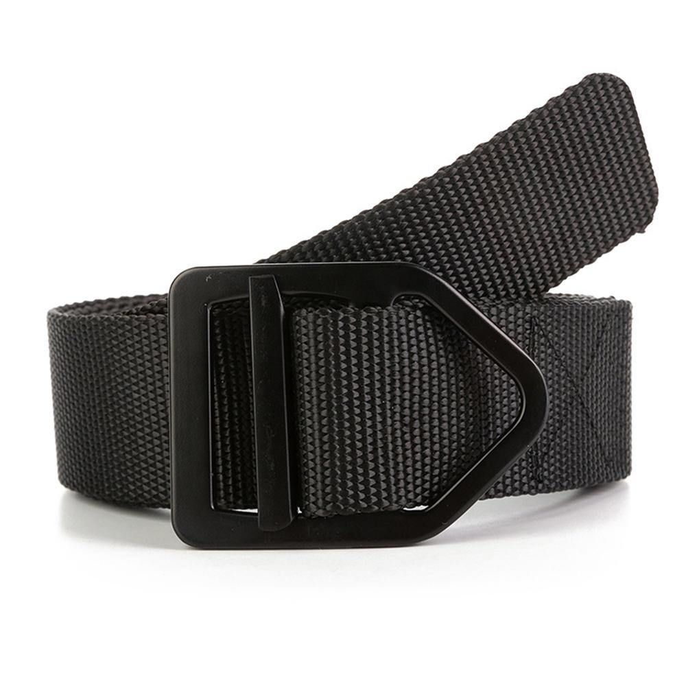 3.8 Cm Nylongürtel Herren Casual Glatter Schnallengürtel Wandern Taktischer Gürtel