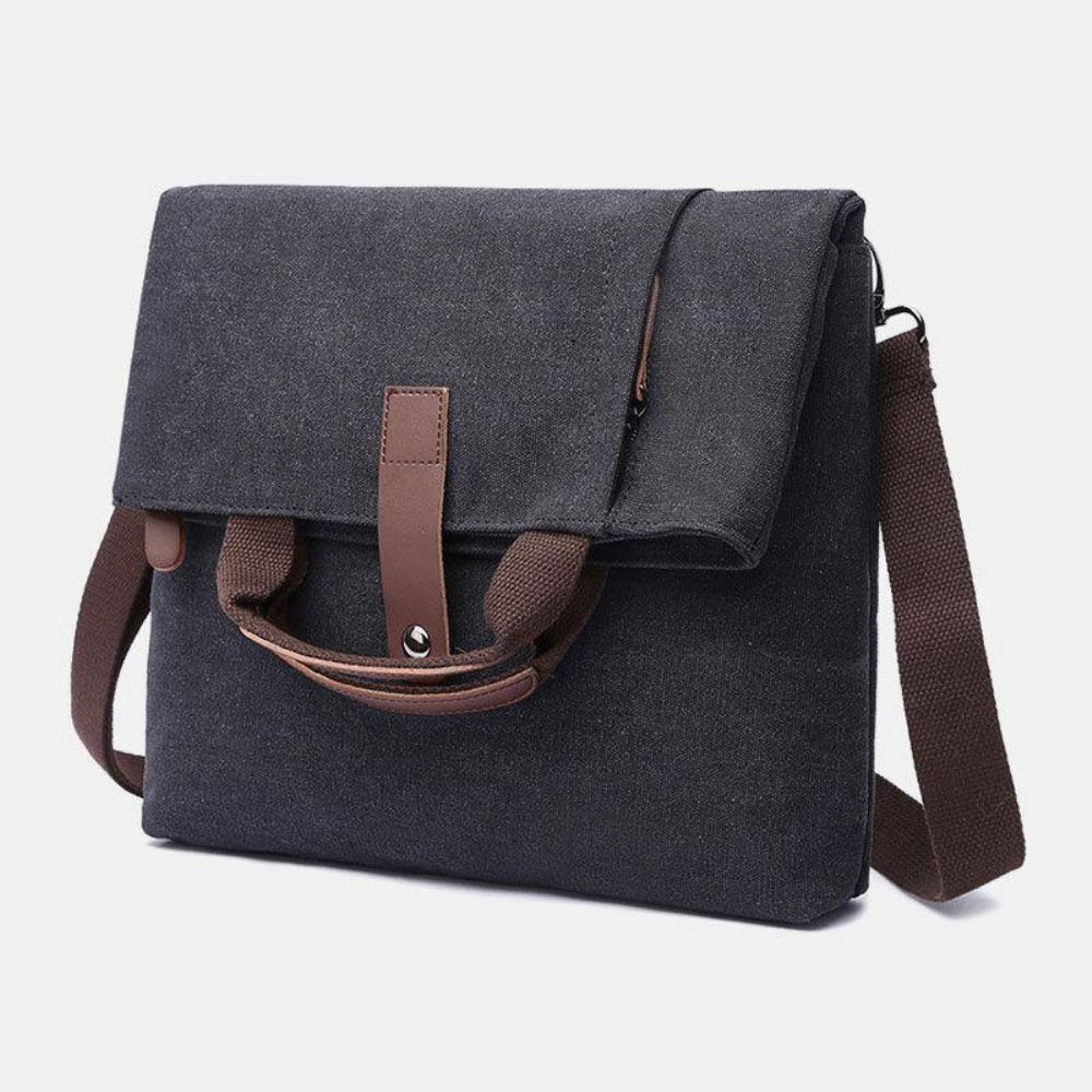 Herren Canvas Anti-Diebstahl Wasserabweisend Vintage Umhängetasche Umhängetasche Umhängetasche Handtasche