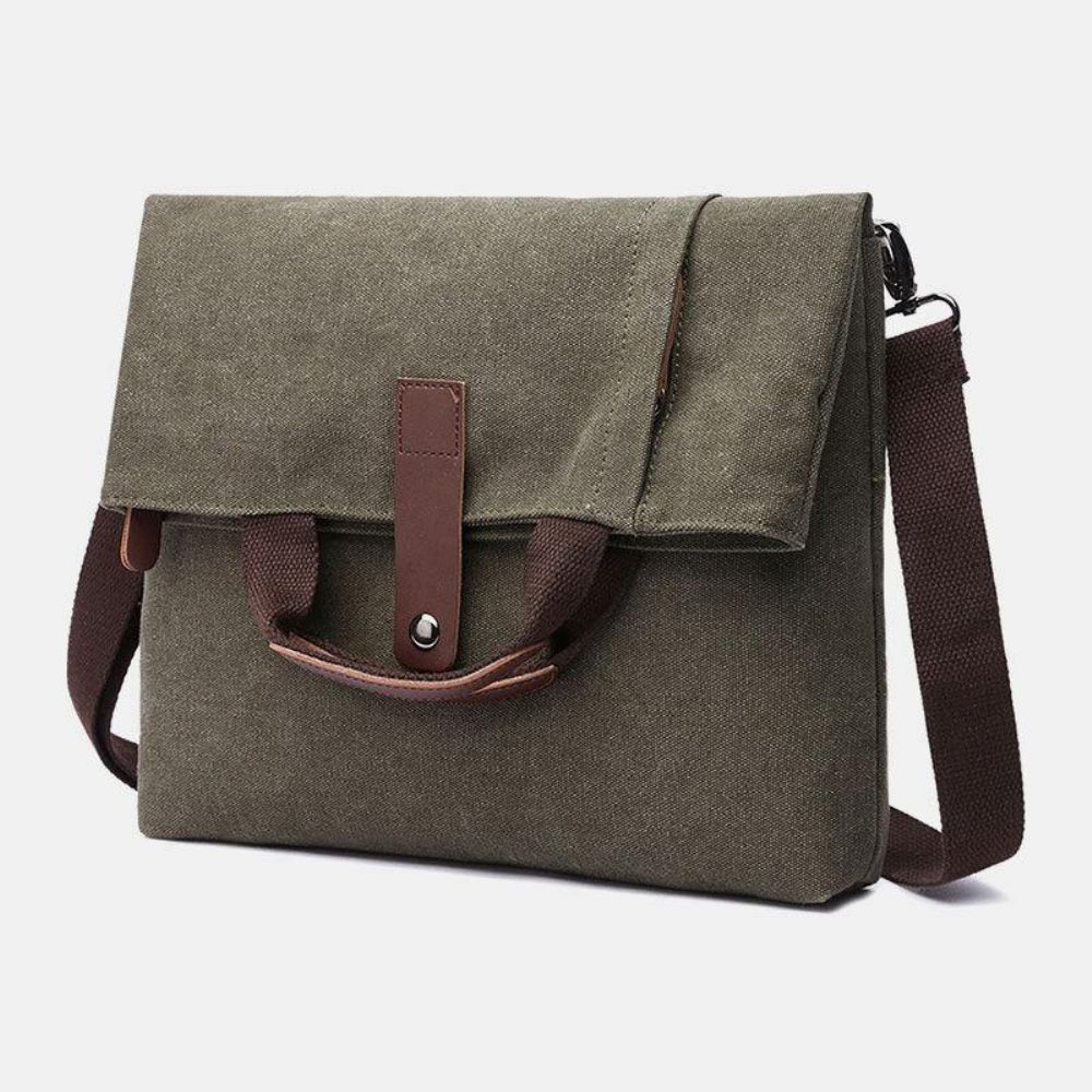 Herren Canvas Anti-Diebstahl Wasserabweisend Vintage Umhängetasche Umhängetasche Umhängetasche Handtasche