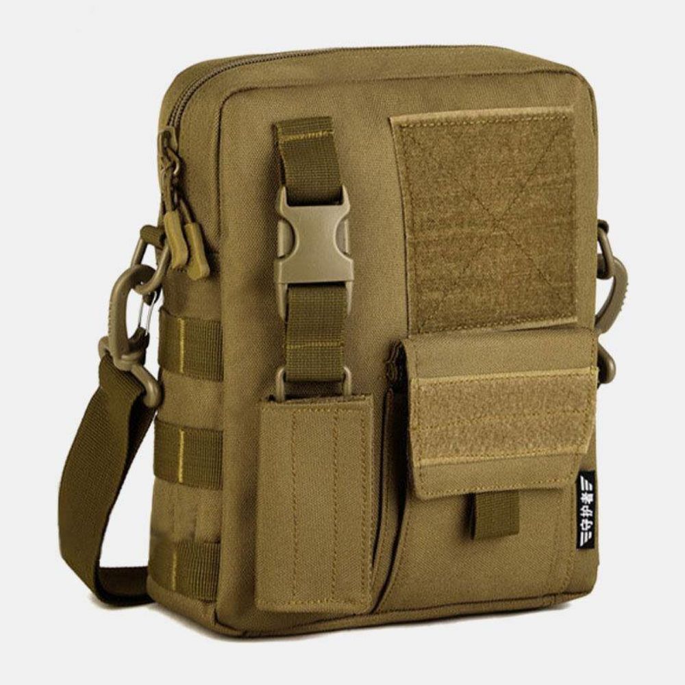 Männer Camo Muster Multifunktions Große Kapazität Outdoor Reise Taktische Tasche Umhängetasche Umhängetasche Quadratische Tasche