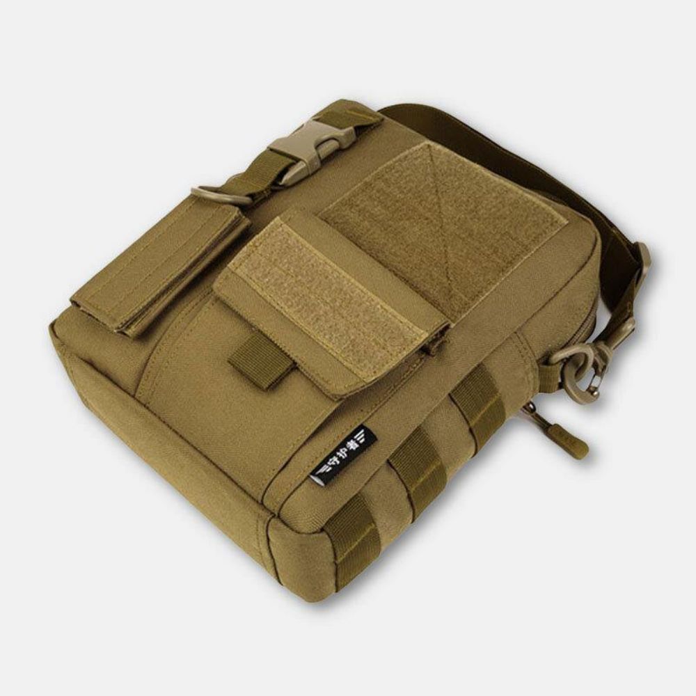 Männer Camo Muster Multifunktions Große Kapazität Outdoor Reise Taktische Tasche Umhängetasche Umhängetasche Quadratische Tasche