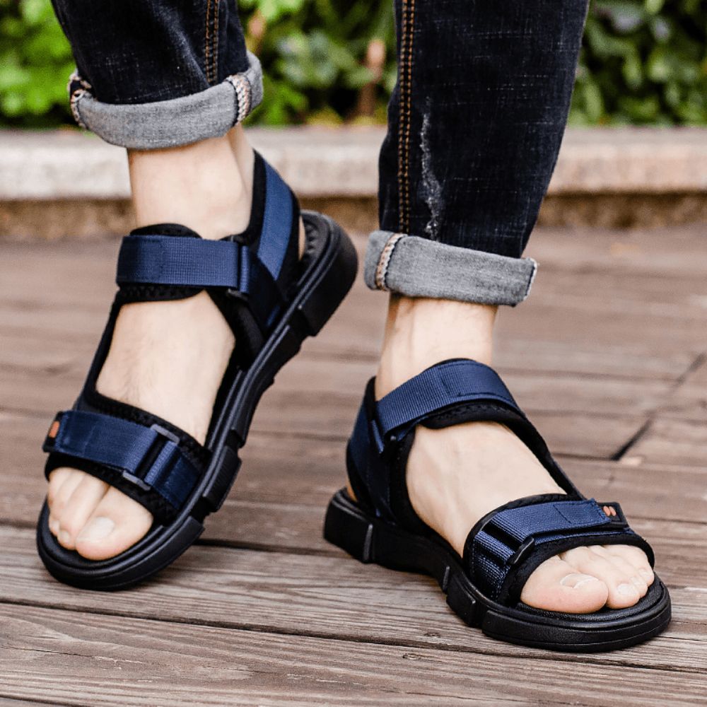 Atmungsaktive Geöffnete Rutschfeste Lässige Outdoor-Sandalen Für Herren