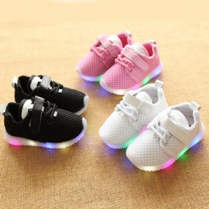 Leuchtende Led-Sommerturnschuhe Für Kinder