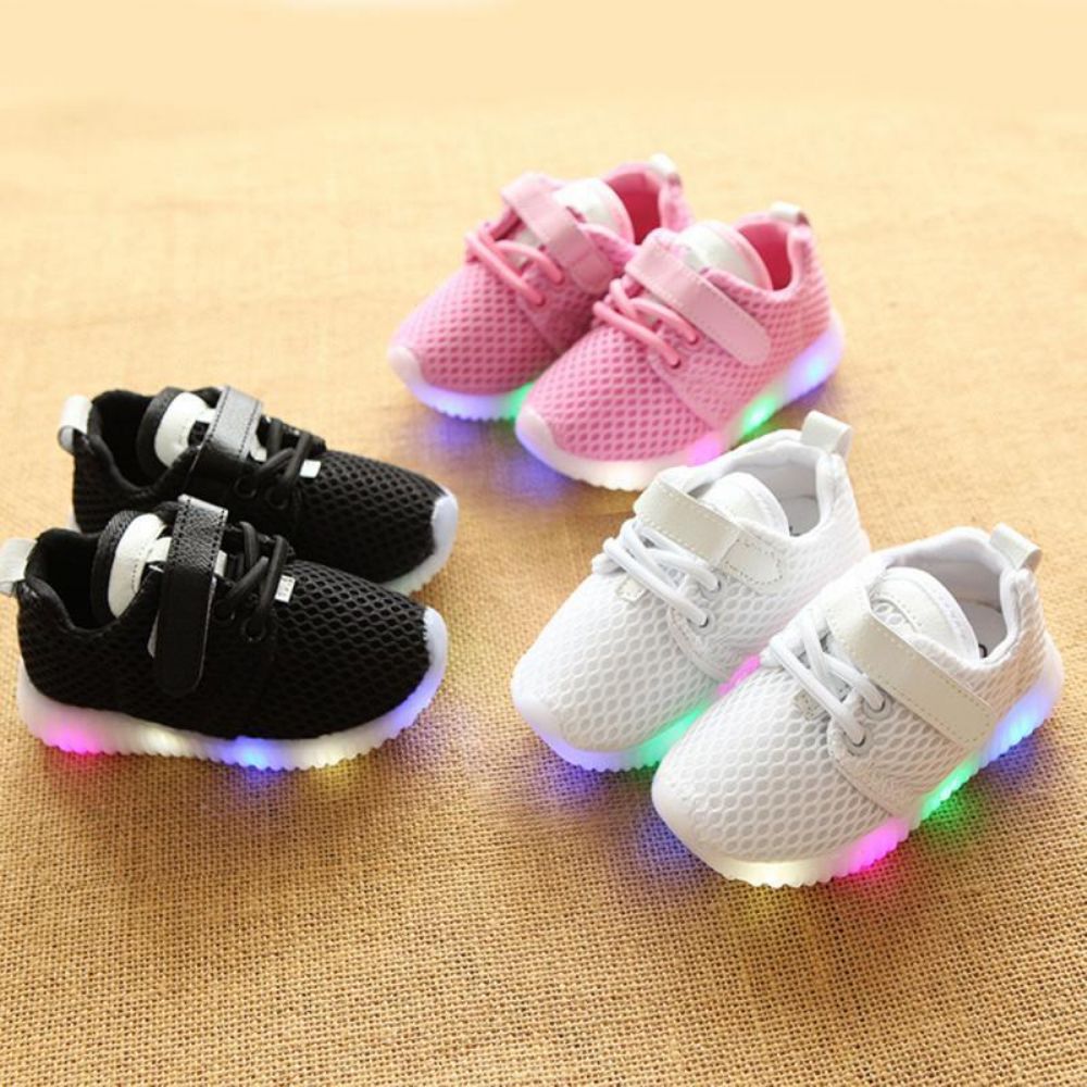 Leuchtende Led-Sommerturnschuhe Für Kinder