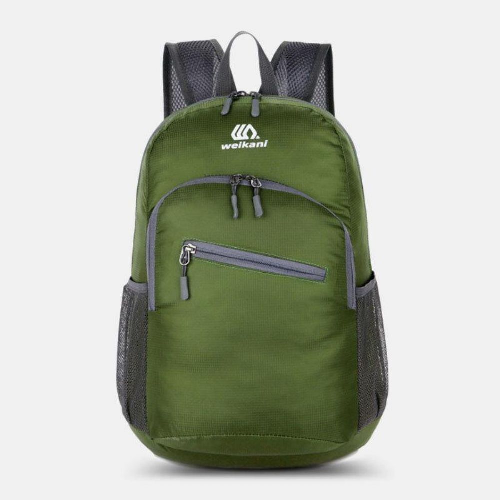 Damen & Herren Nylon Superleichter Wasserdichter Faltbarer Tragbarer Outdoor-Sport-Bergsteigen-Rucksack