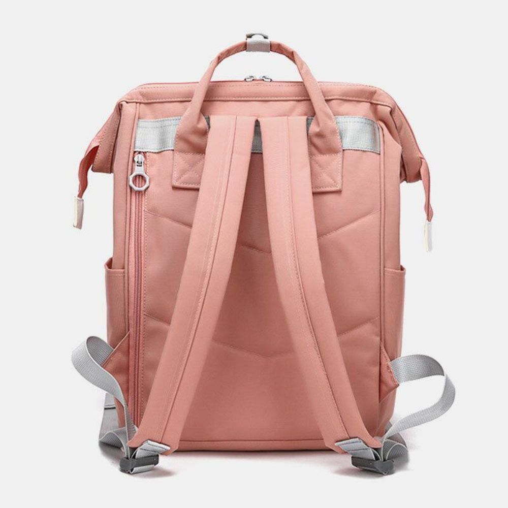 Damen Oxford Wasserdichter Anti-Diebstahl-Rucksack Mit Niedlichem Katzenmuster