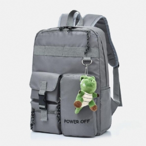 Frauen Große Kapazität Wasserdicht Cartoon Ornament Schulrucksack