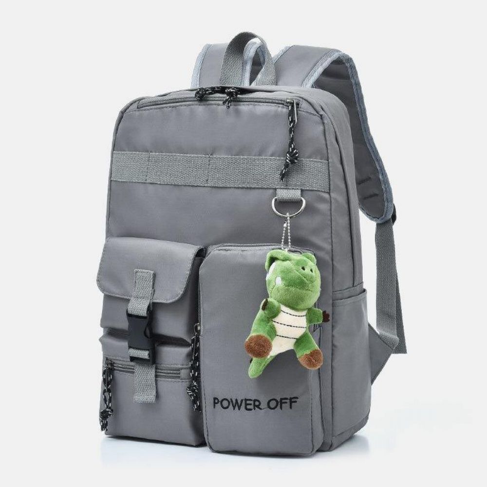 Frauen Große Kapazität Wasserdicht Cartoon Ornament Schulrucksack