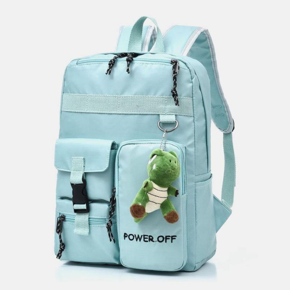 Frauen Große Kapazität Wasserdicht Cartoon Ornament Schulrucksack