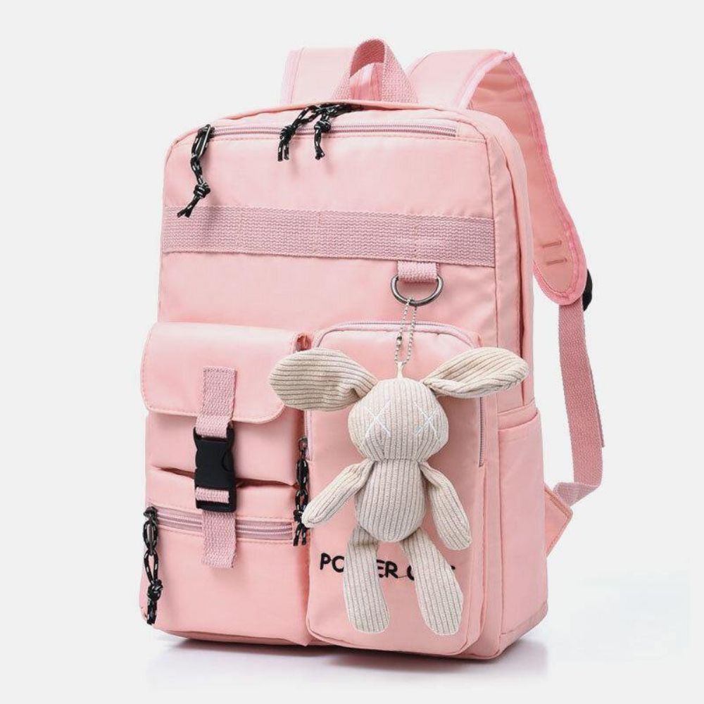 Frauen Große Kapazität Wasserdicht Cartoon Ornament Schulrucksack