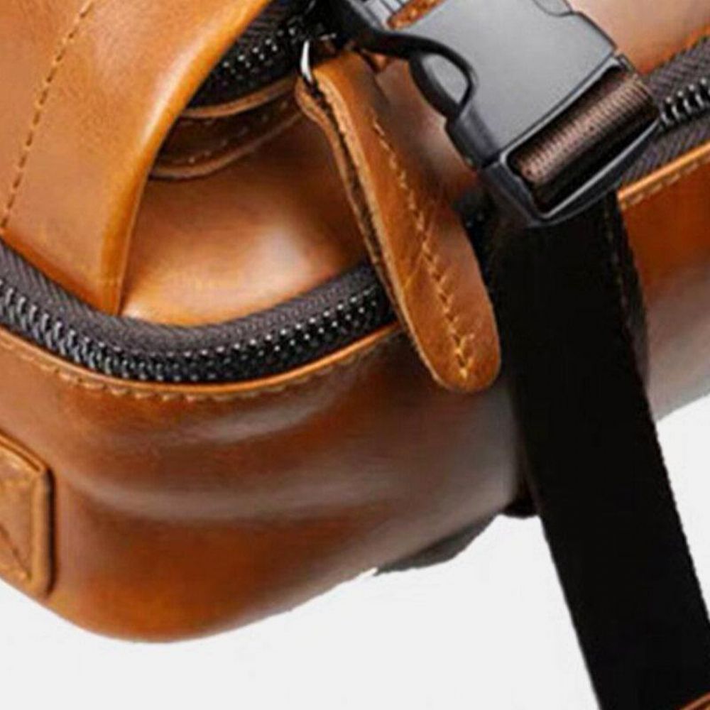 Herren Kunstleder Große Kapazität Casual Business Retro Mode 13.3 Zoll Laptoptasche Rucksack