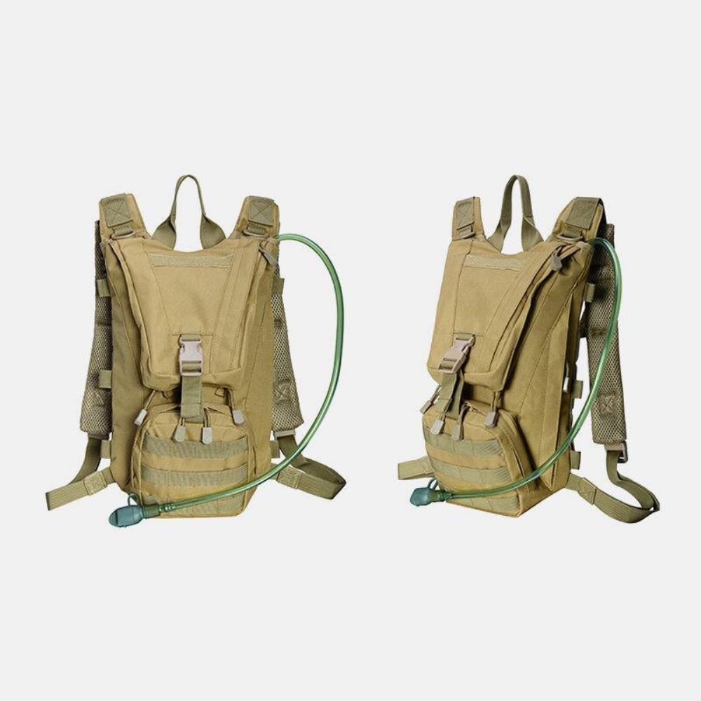 Männer Oxford Tuch Taktische Camouflage Outdoor Reiten Klettern Sport Wasserflasche Tasche Rucksack