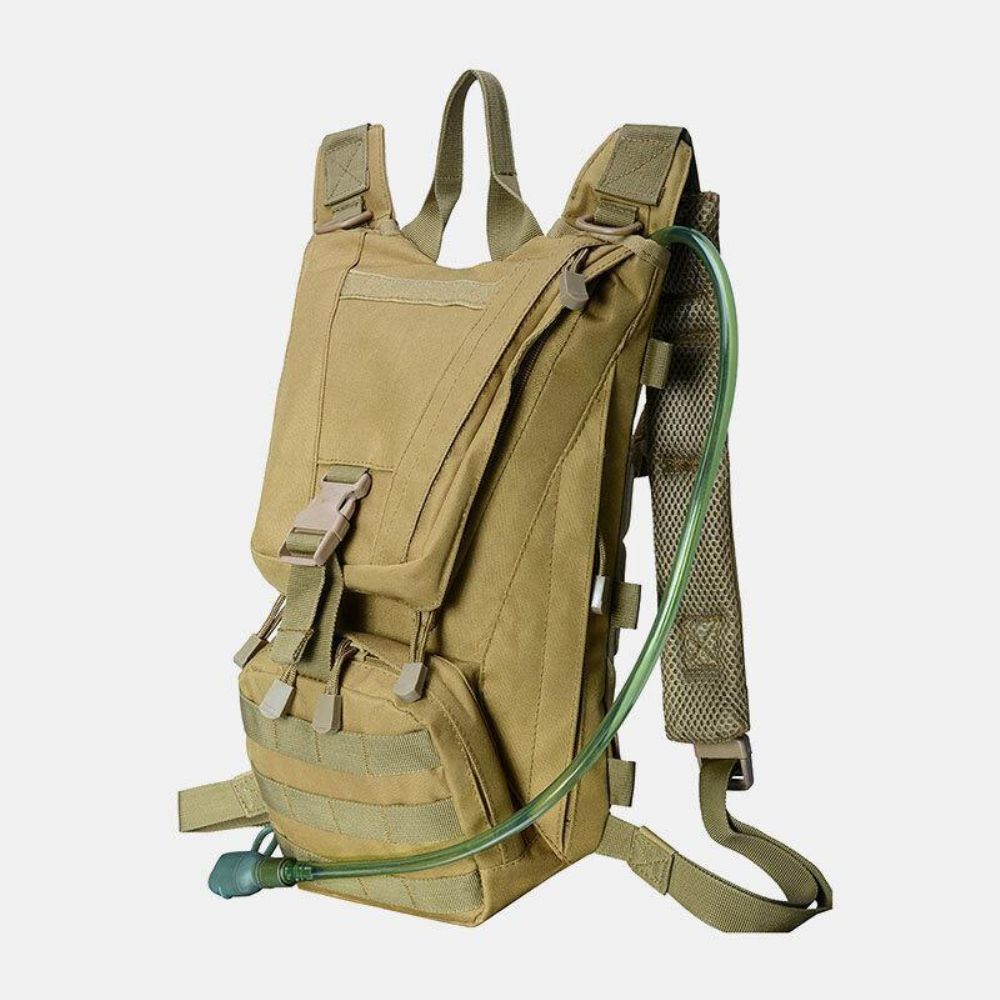 Männer Oxford Tuch Taktische Camouflage Outdoor Reiten Klettern Sport Wasserflasche Tasche Rucksack