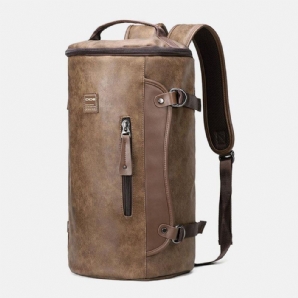 Männer Vintage Große Kapazität Rucksack Lässige Reisetasche