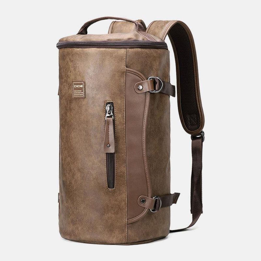 Männer Vintage Große Kapazität Rucksack Lässige Reisetasche