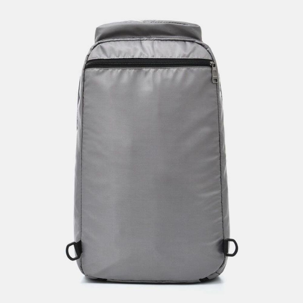 Unisex-Nylon Wasserdicht Verschleißfest Outdoor-Brieftasche Große Kapazität Basketball-Aufbewahrungstasche Reisetasche Sporttasche Rucksack